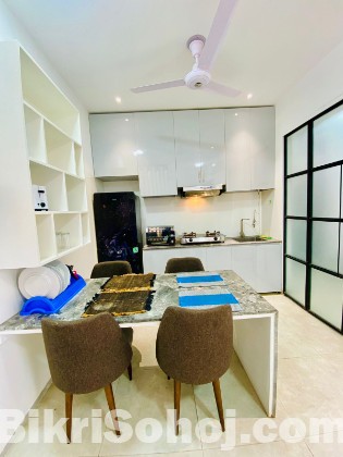 Premium 2BHK Furnished Apartment in Bashundhara R/A, Dhaka
